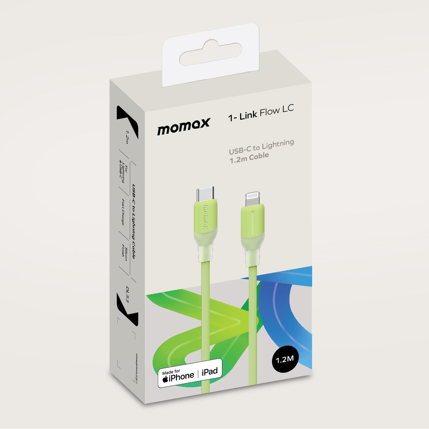 1-Link Flow CL USB-C to Lightning 充電線 (1.2米)