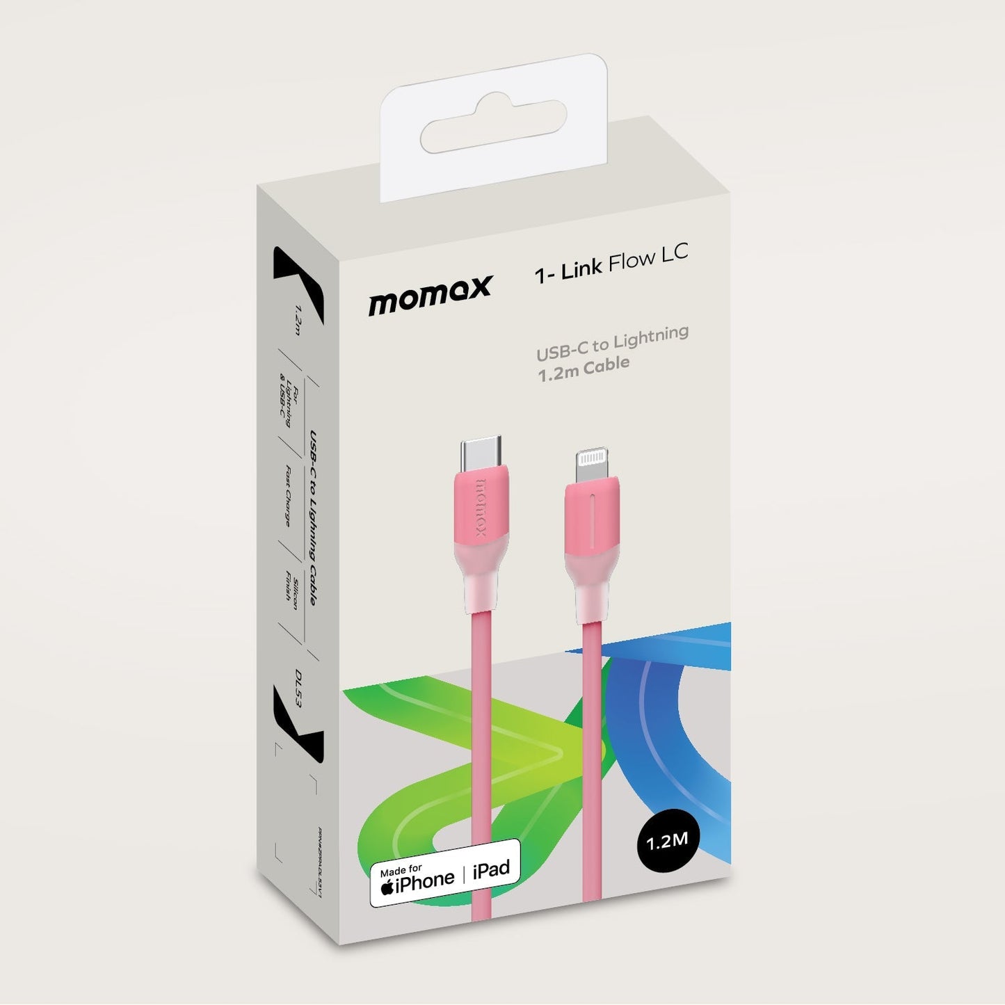 1-Link Flow CL USB-C to Lightning 充電線 (1.2米)