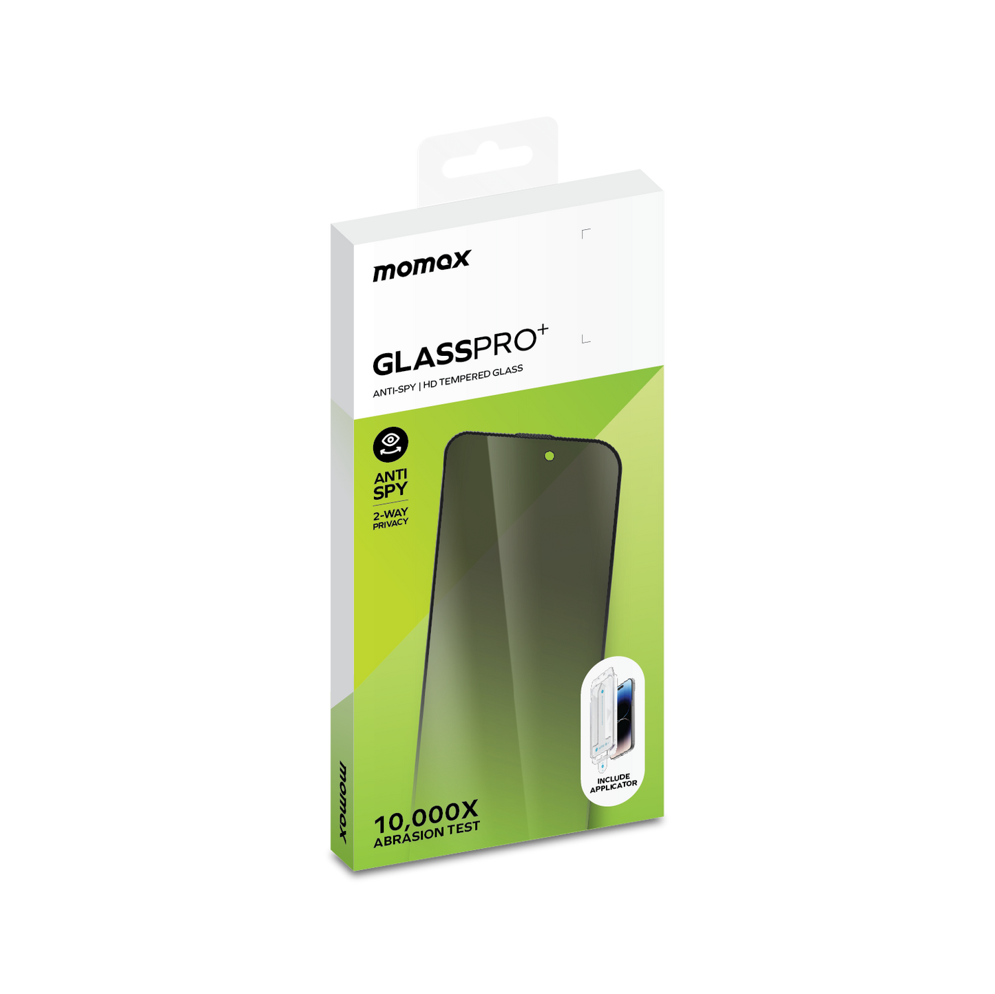 iPhone 15 系列 GlassPro+ 全篇貼絲印邊高清防窺玻璃膜