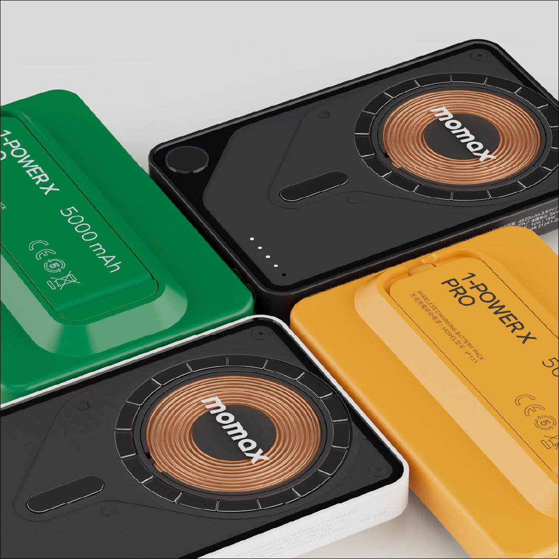 1-Power X Pro 5000mAh 內置USB-C線移動源支架 (CCC 認證)