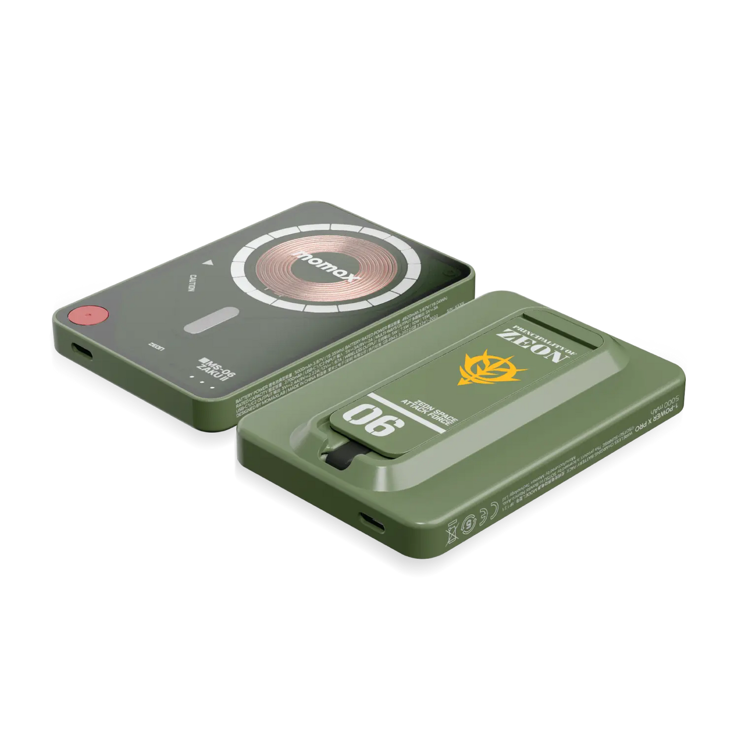 1-Power X Pro 5000mAh 內置USB-C線移動源支架