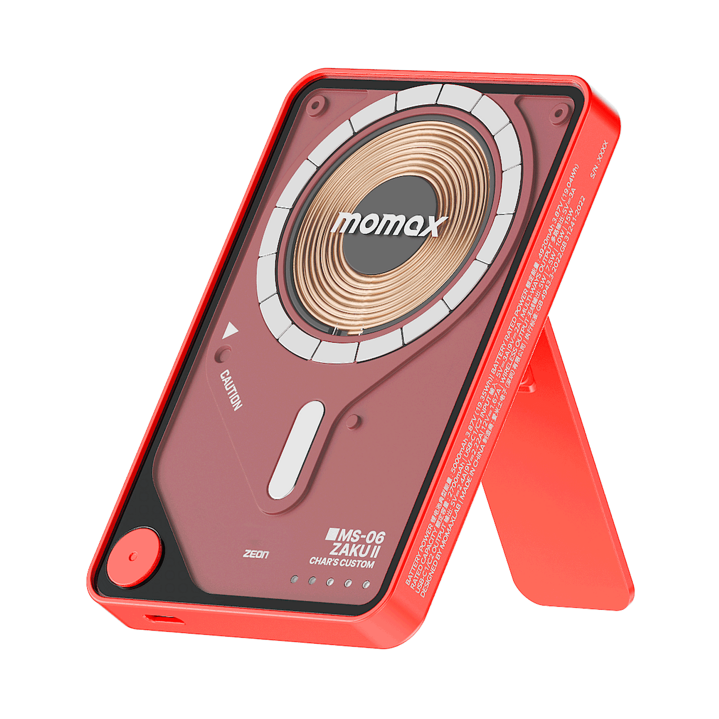 1-Power X Pro 5000mAh 內置USB-C線移動源支架