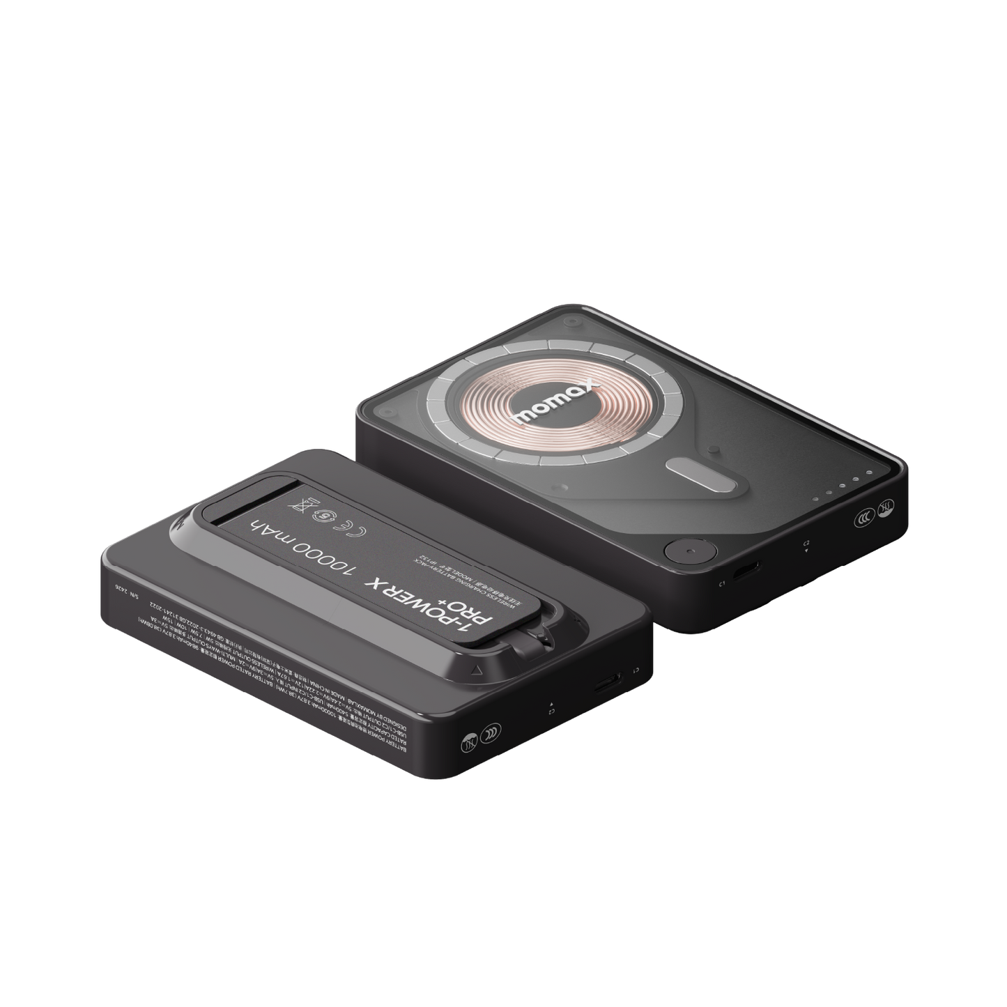 1-Power X Pro+ 10000mAh 內置USB-C線移動源支架 (CCC 認證)