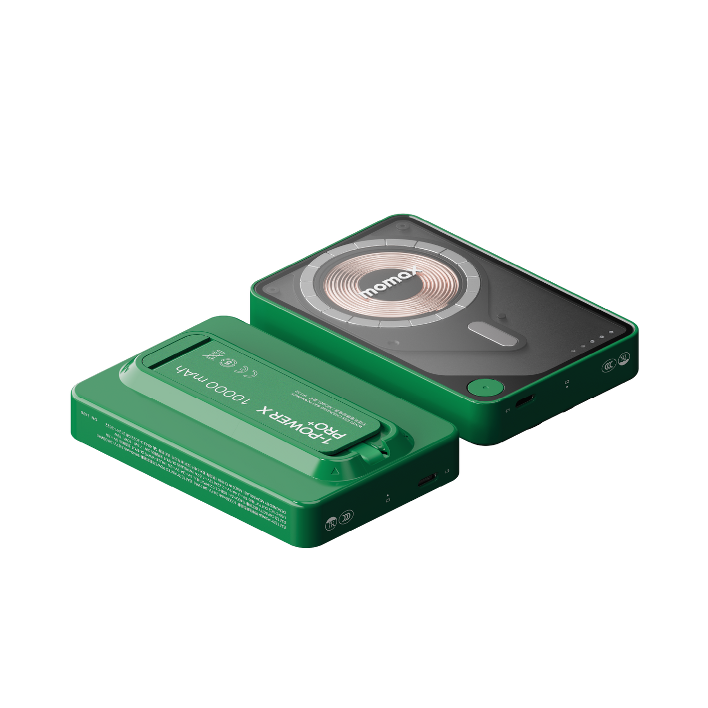 1-Power X Pro+ 10000mAh 內置USB-C線移動源支架 (CCC 認證)