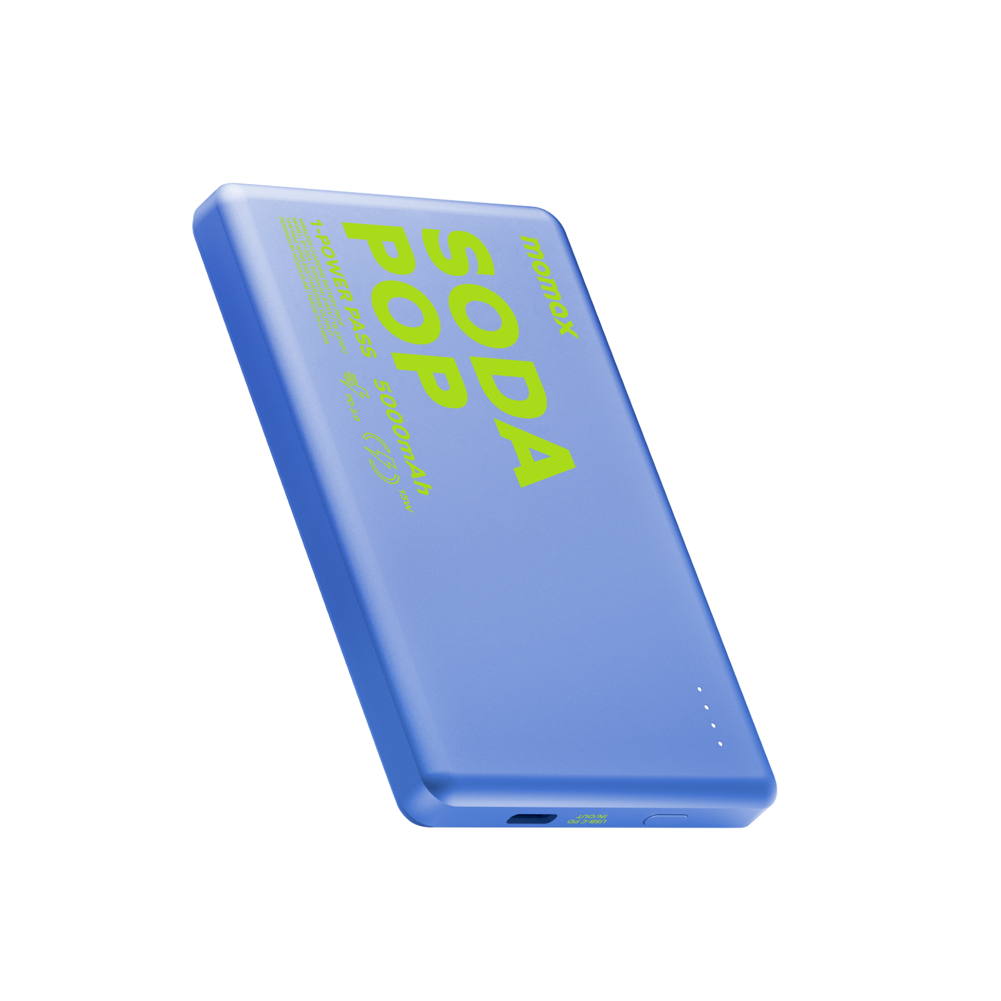 1-Power Pass 磁吸無線吸流動電源 5000mAh (CCC 認證)