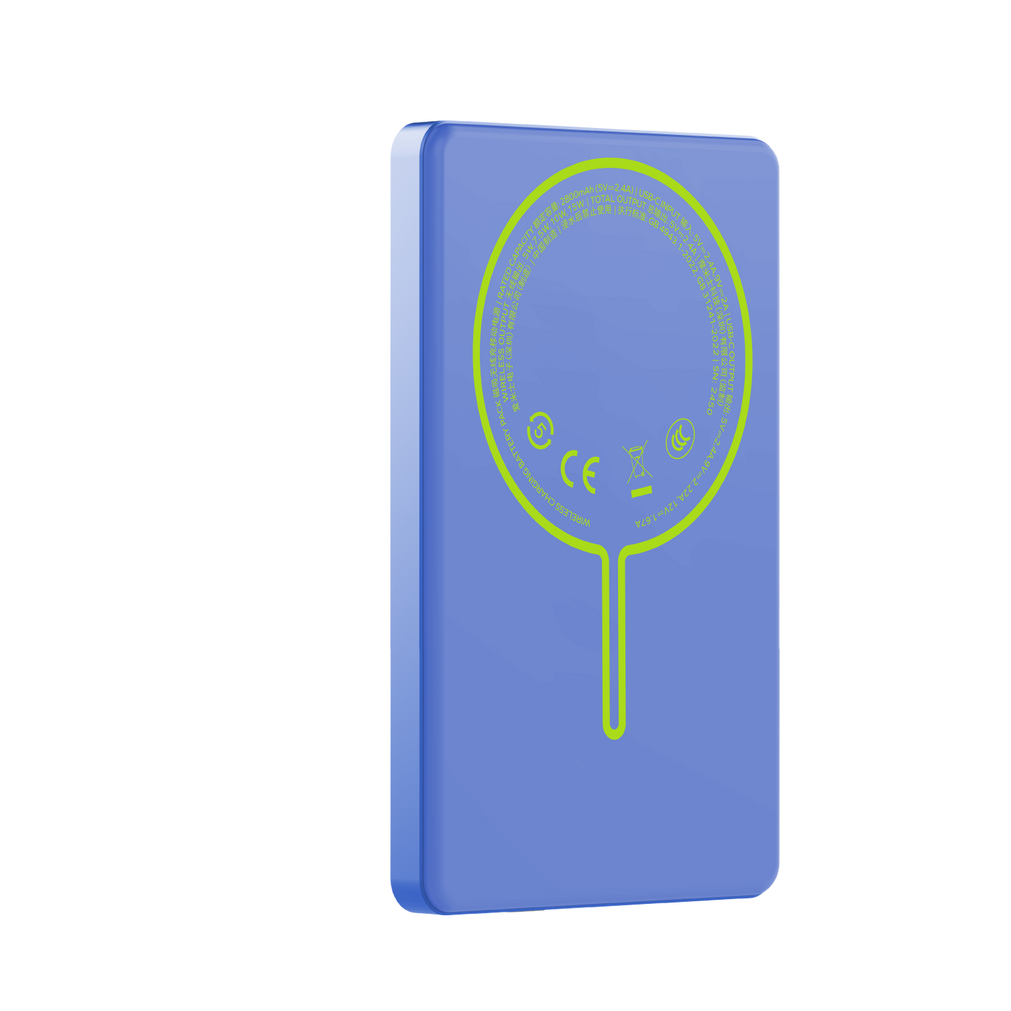 1-Power Pass 磁吸無線吸流動電源 5000mAh (CCC 認證)