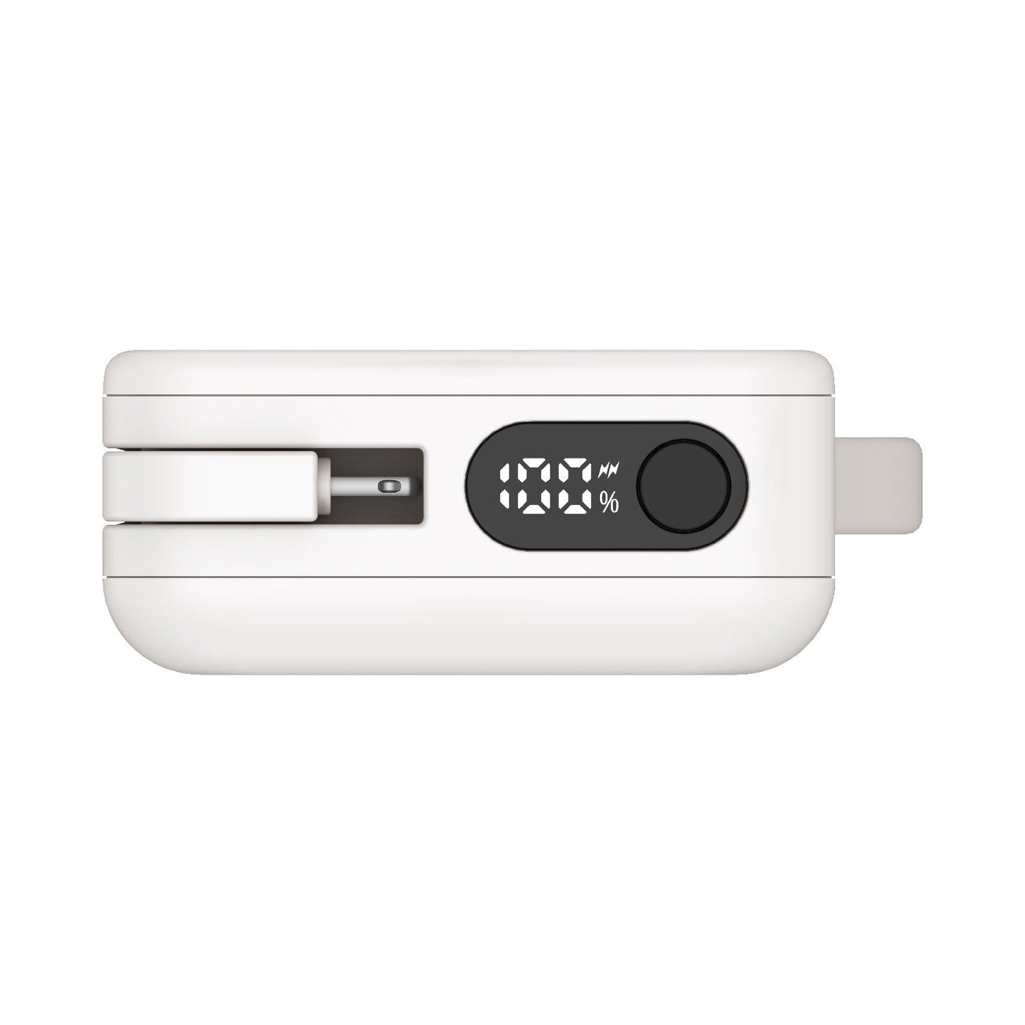 1-Power Vital+ 10000mAh 內建 USB-C 和 Lightning 線 流動電源 (CCC 認證)