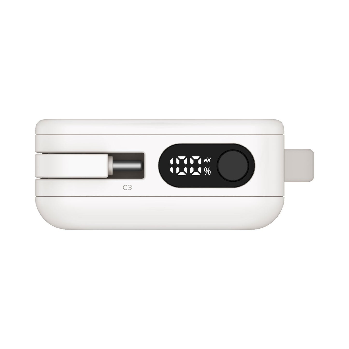 1-Power Vital+ 10000mAh 流動電源,內建雙 USB-C 線 (CCC 認證)