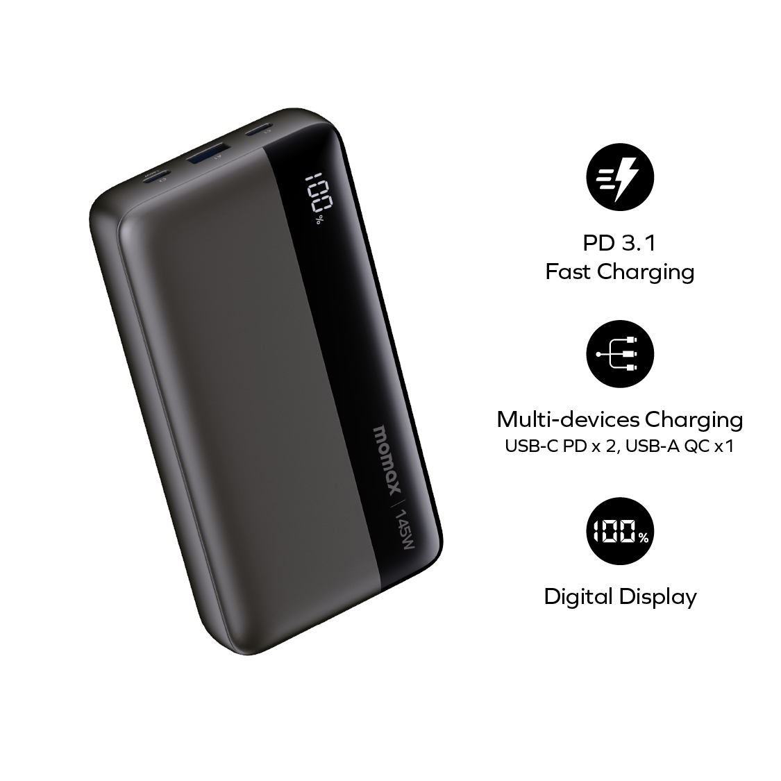 1-Power Ultra 145W 25000mAH 流動電源