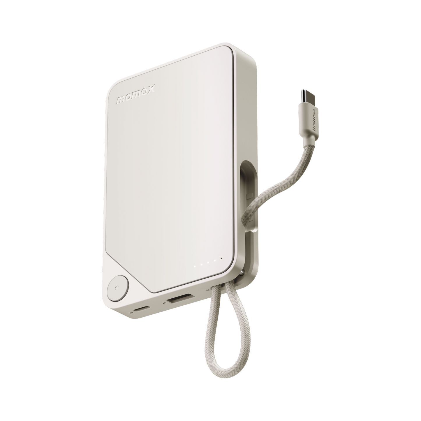 1-Power X 10000mAh 內置USB-C線移動電源 (CCC 認證)