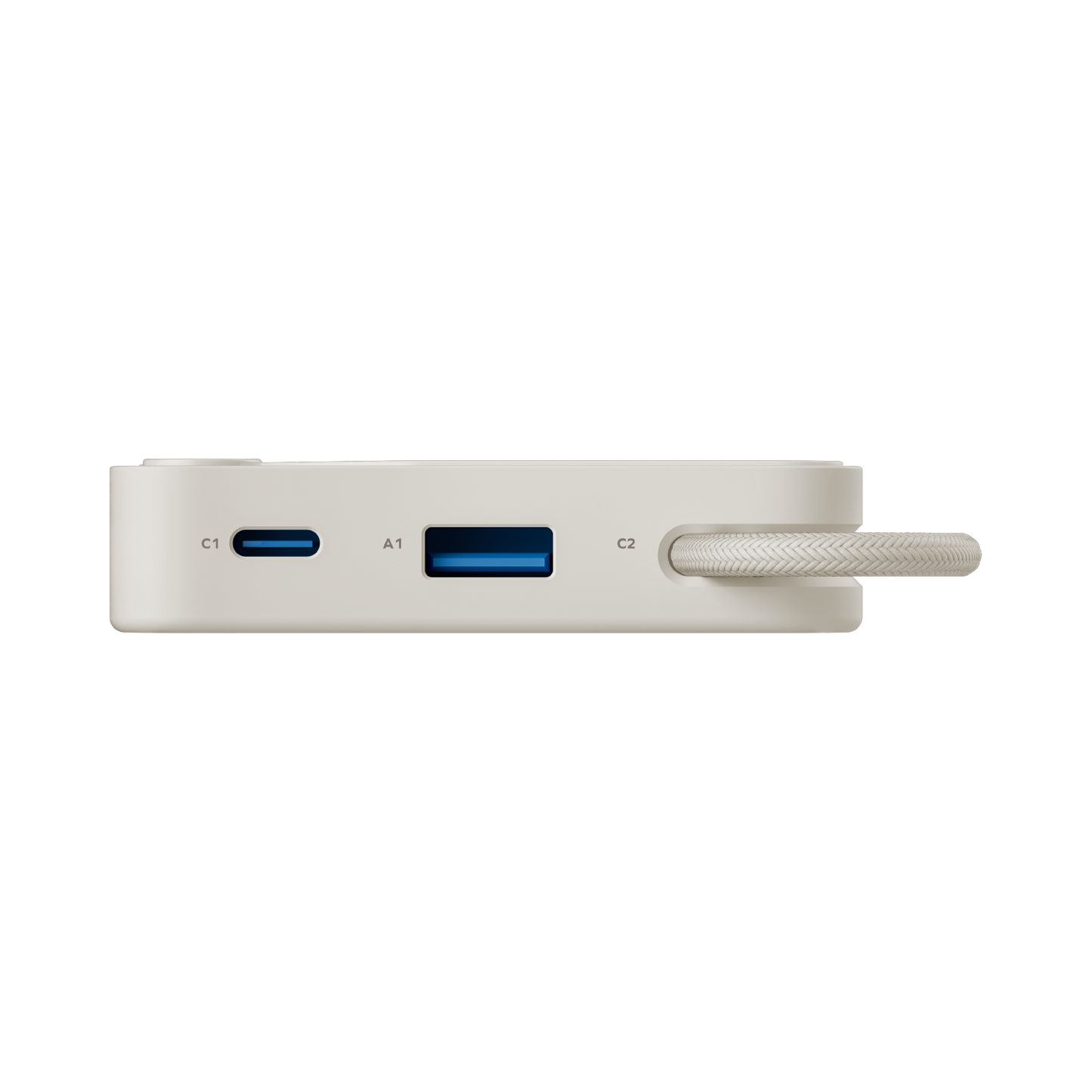 1-Power X 10000mAh 內置USB-C線移動電源 (CCC 認證)