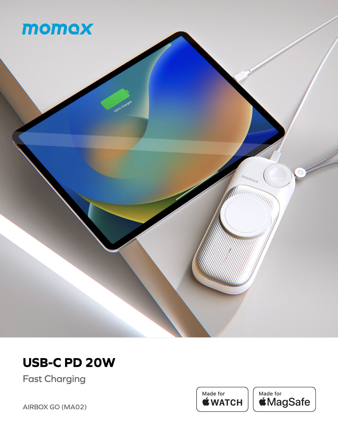 Airbox Go 第二代磁吸充電盒