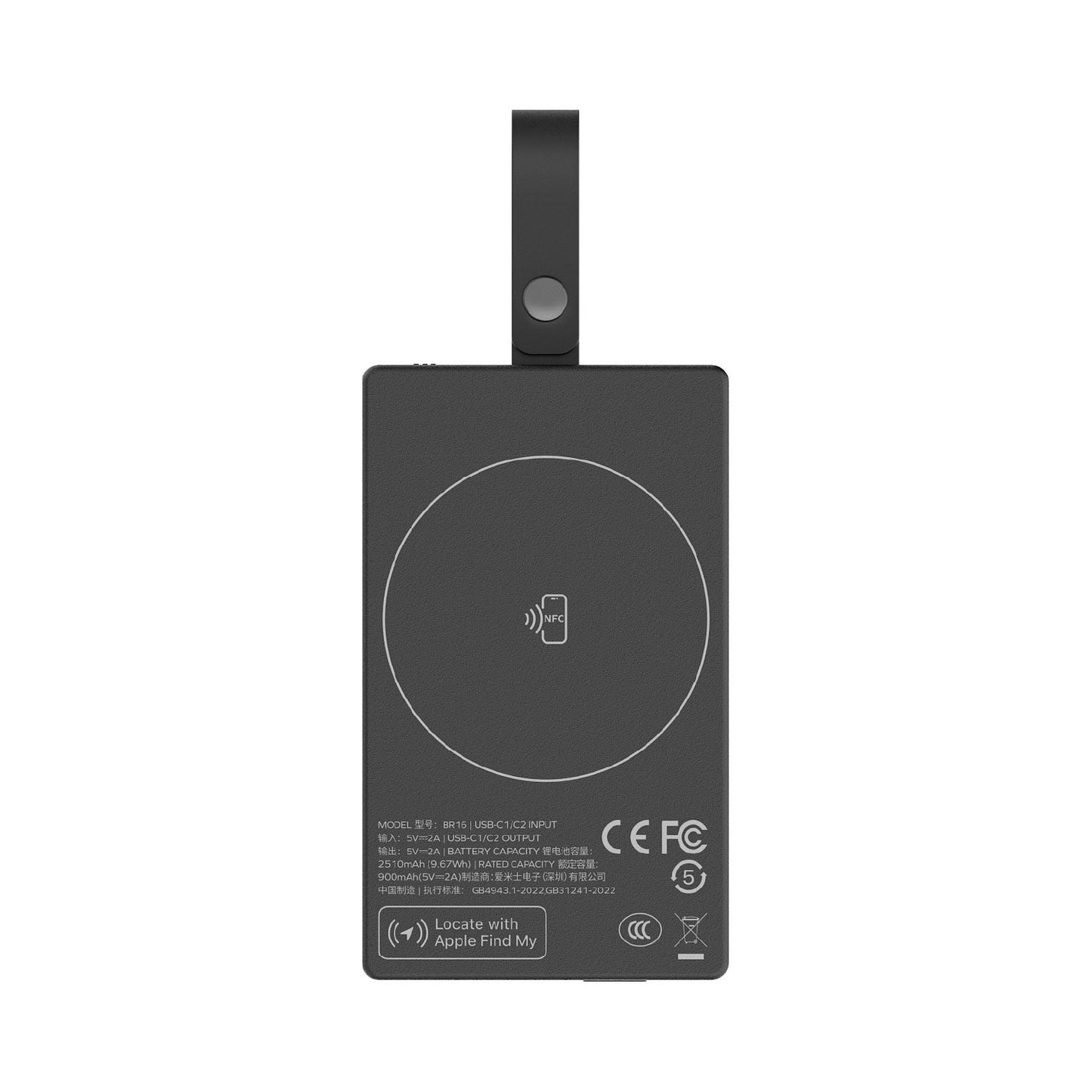 1-Power Badge+ 移動電源 Find My 全球定位器