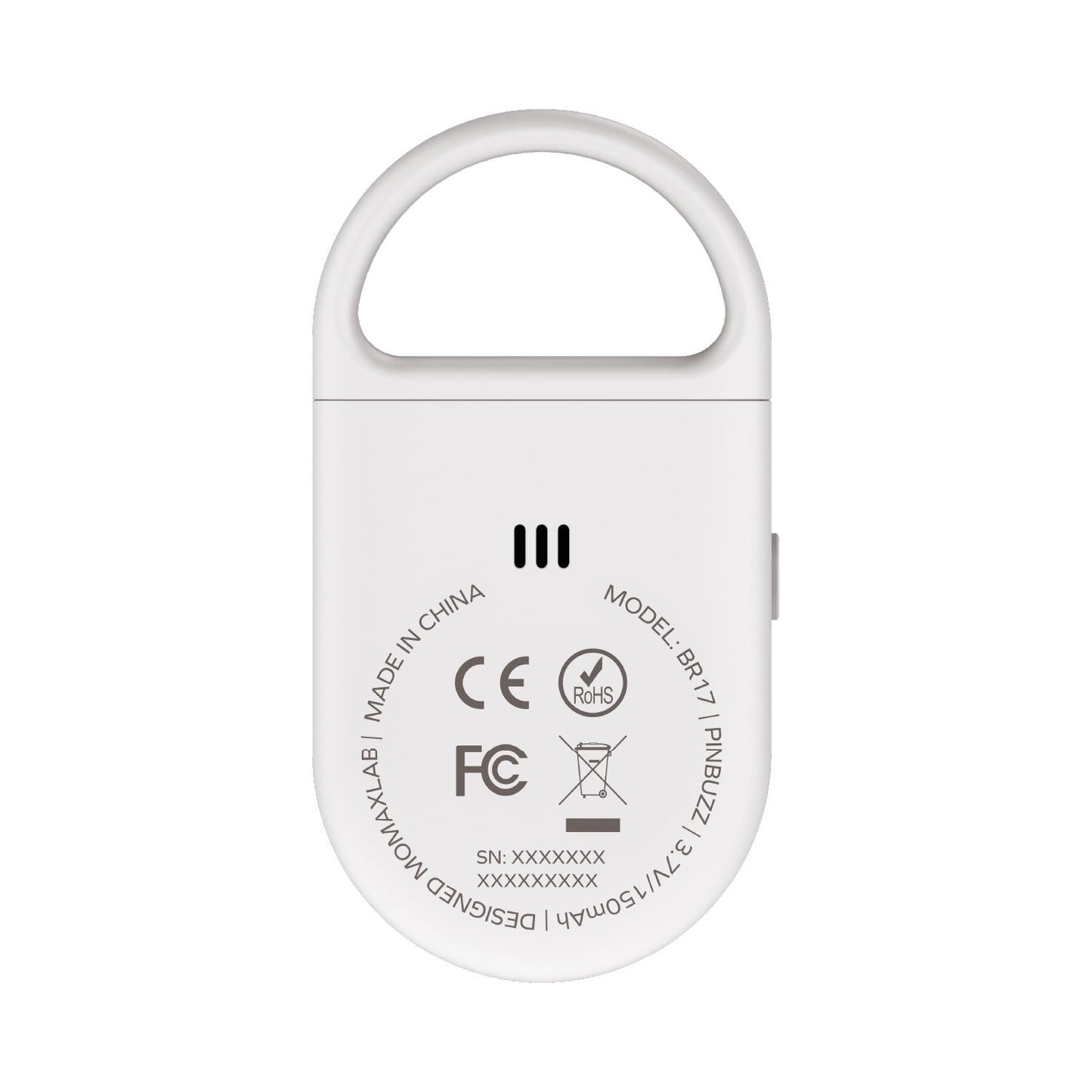 PinBuzz 可充電防盜個人警報器 Find My 全球定位器