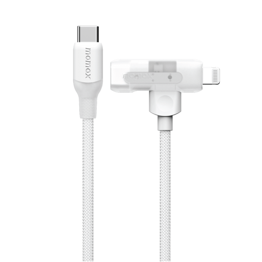 1-Link Flow Duo 2-in-1 USB-C to Lightning 編織線 (1.5米)
