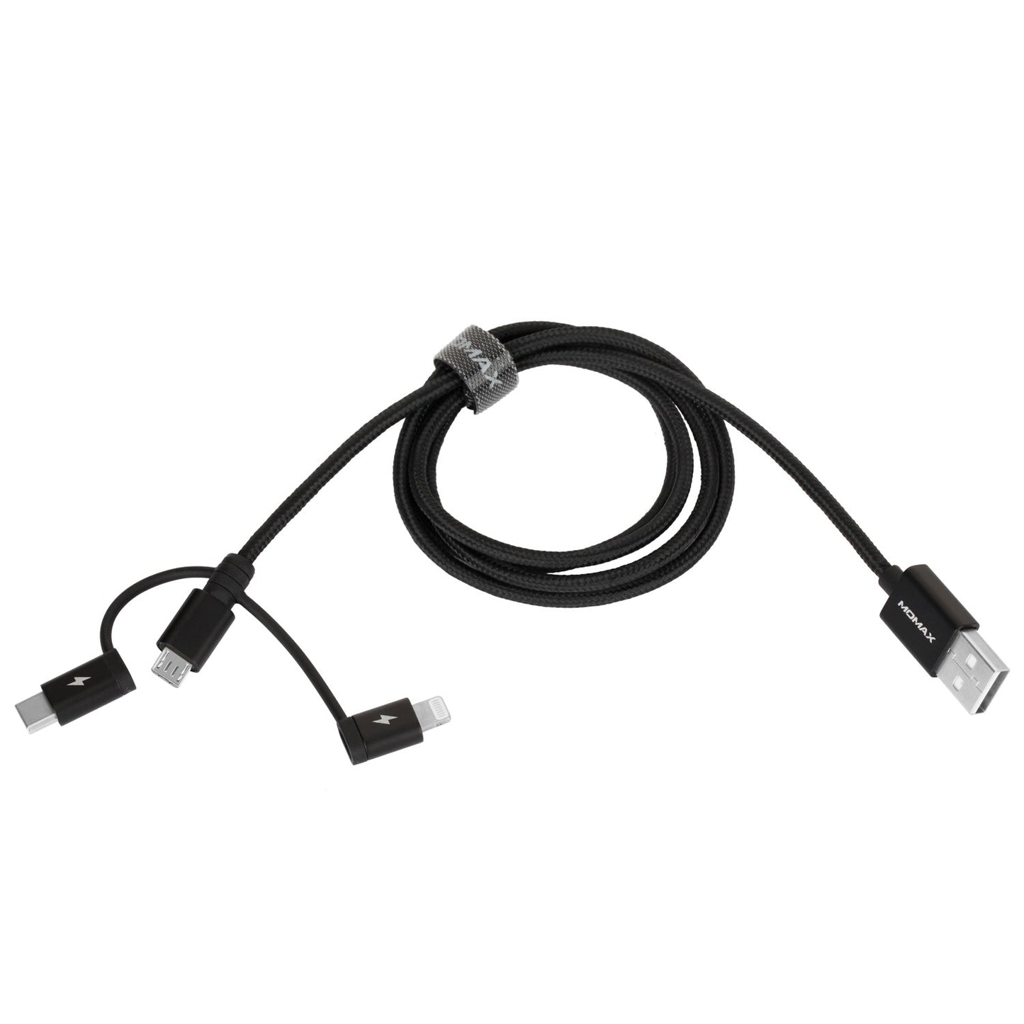 One Link 3-in-1 USB A to Micro USB/Lightning/USB-C (1米)