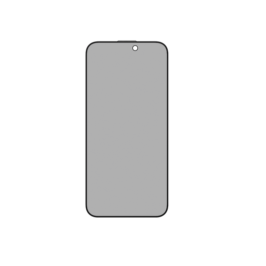 iPhone 15 系列 GlassPro+ 全篇貼絲印邊高清防窺玻璃膜