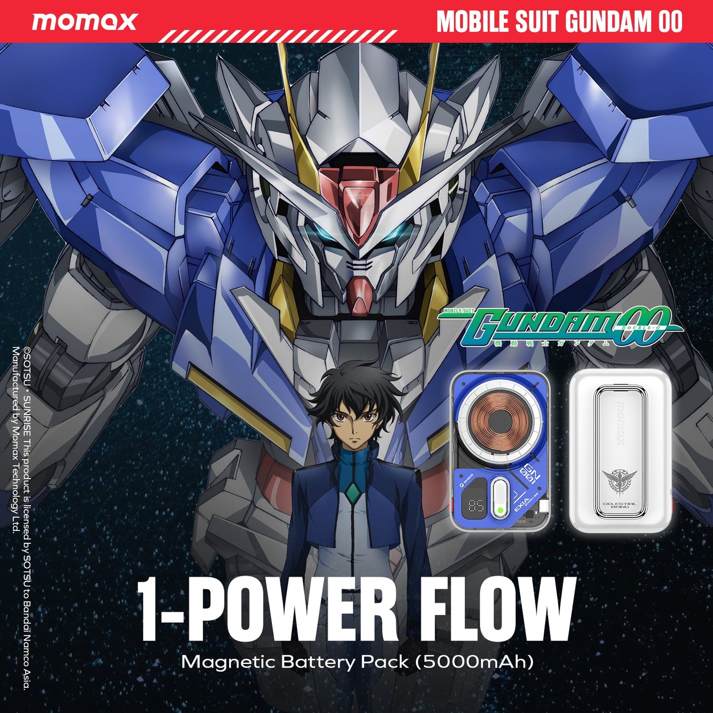 1-Power Flow 5000mAh 磁吸流動電源