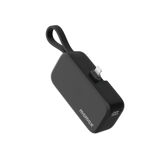 1-Power Mini 5000mAh 内置可折叠Lightning移動電源 (CCC 認證)