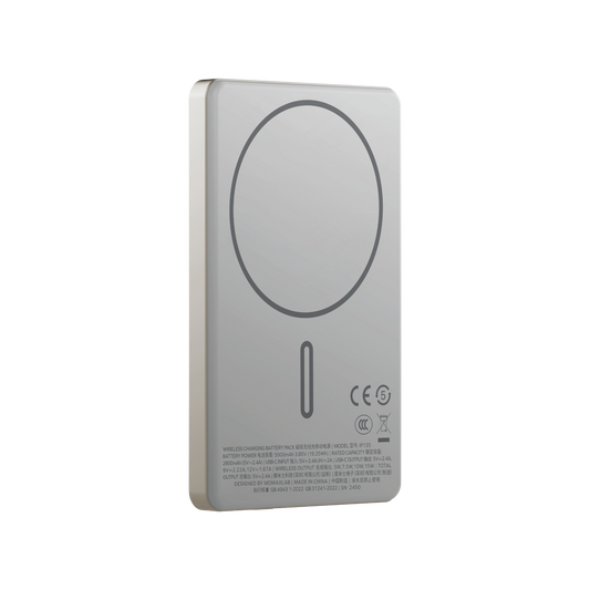 1-Power Pass 磁吸無線吸流動電源 5000mAh (CCC 認證)