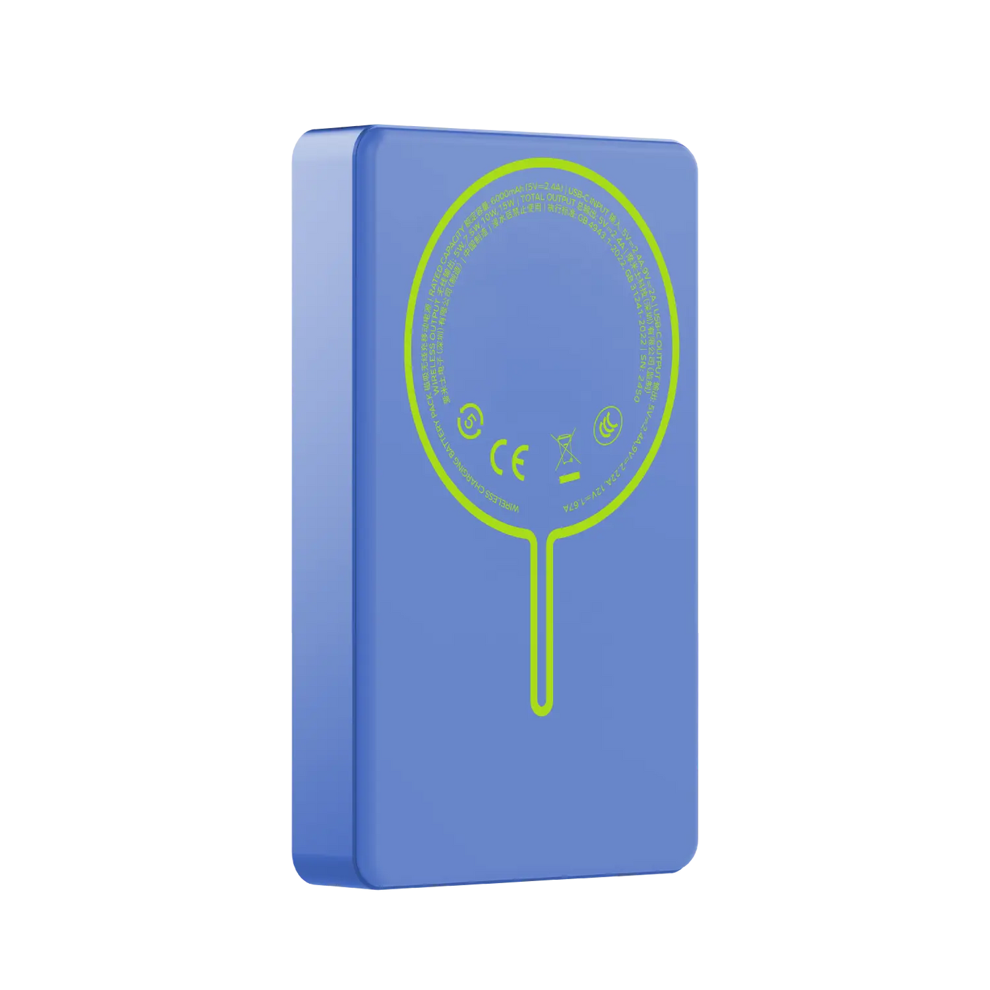 1-Power Pass 磁吸無線吸流動電源 10000mAh (CCC 認證)