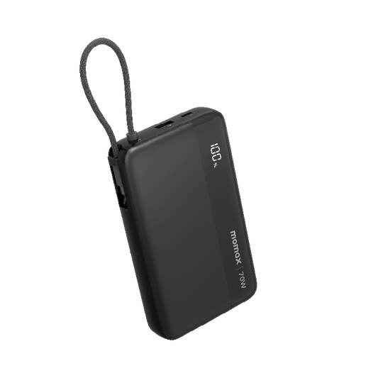 1-Power Ultra+ 20000mAh 內置 USB-C 線 70W 移動電源